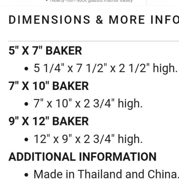 Le Creuset 25cm Rectangular Baking Dish- Marine - Picture 4 of 7